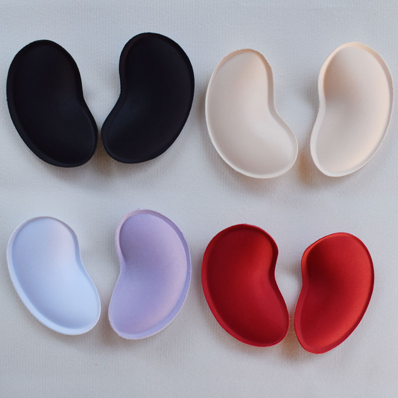 Push Up Bra Silicone - パッドブラジャーインナーパッドインサートピース女性下着スポンジパッド肥厚プッシュアップサポート小胸通気性ブラジャー