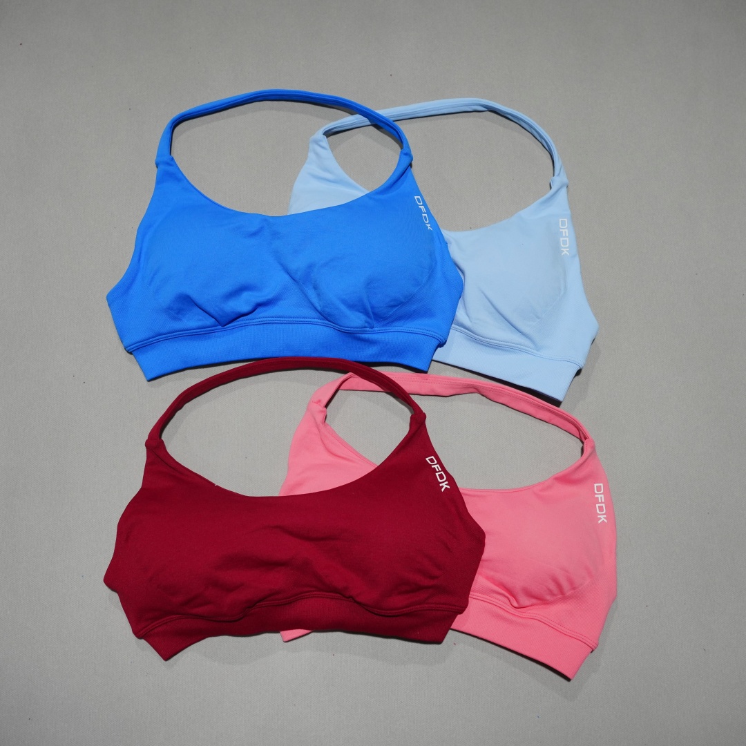 DFDK ハイサポート シームレス スポーツブラ バックレス - Plunge Bra Push Up のレビューと価格