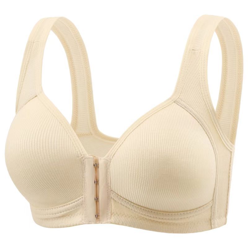 プラスサイズ フロントクロージャー ワイヤレスブラ フルカバ - Full Coverage Bra のレビューと価格