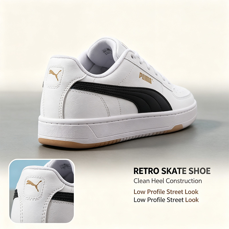 プーマ男性白黒ロートップスニーカークラシックレトロレザースケ - Puma Shoes Suede Classic のレビューと価格