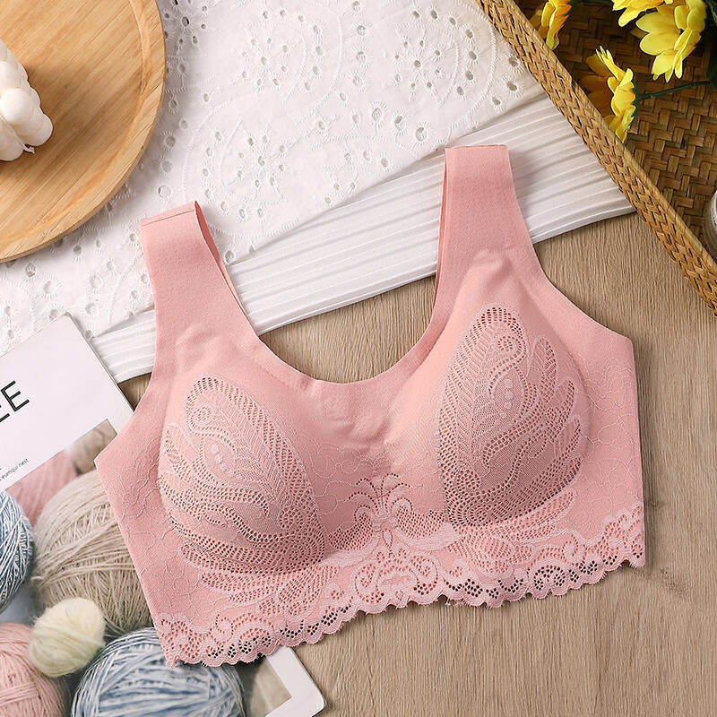 女性のための通気性のあるラテックスブラ,シームレスな下着,パ - Sheer Bra Lace のレビューと価格
