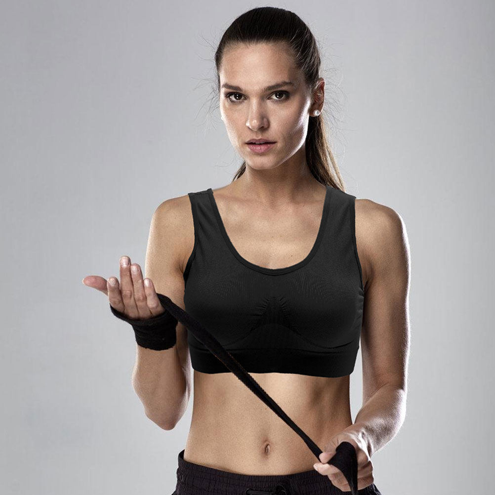 3枚組 ヨガスポーツブラ シームレス ソフト ワイヤーレス  - Wirefree Bra Comfort のレビューと価格