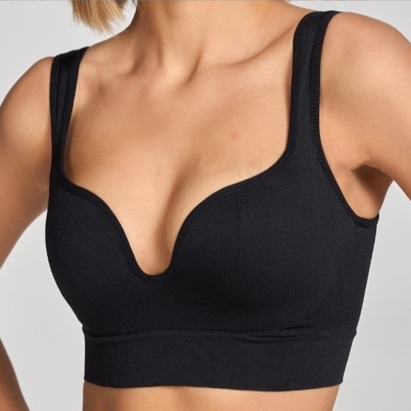 3D スポーツベスト通気性なしスチールリング 3D カップブ - Underwire Bra Padded のレビューと価格
